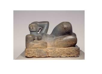 Figura reclinada de Henry Moore Figura reclinada de Henry Moore
