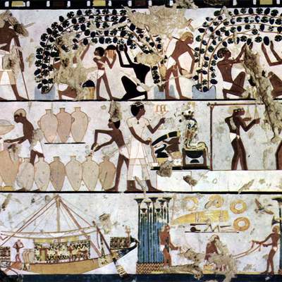 Mural Egipcio 1500 AC Mural Egipcio 1500 AC