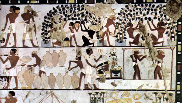 Mural Egipcio 1500 AC Mural Egipcio 1500 AC