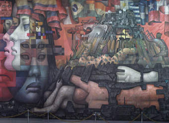 Mural Presencia de América Latina, Concepción Mural Presencia de América Latina, Concepción