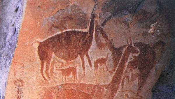 Pintura rupestre Atacameña Pintura rupestre Atacameña