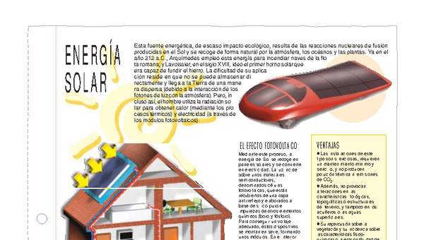 Infografía energía Solar Infografía energía Solar