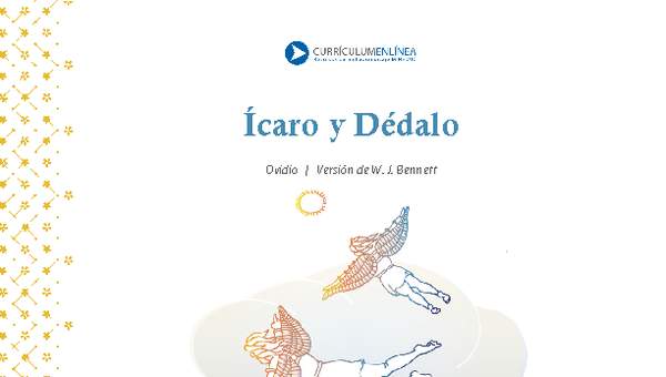 Ícaro y Dédalo Ícaro y Dédalo