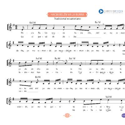 Hacia Belén va la burra Hacia Belén va la burra