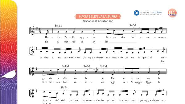 Hacia Belén va la burra Hacia Belén va la burra