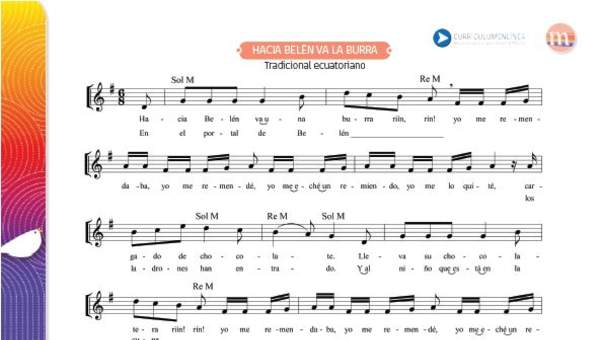 Hacia Belén va la burra Hacia Belén va la burra