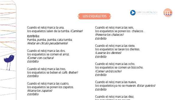 Los esqueletos Los esqueletos