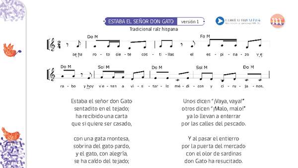 Estaba el Señor don Gato I