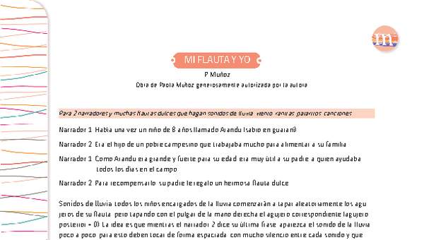 Mi flauta y yo Mi flauta y yo