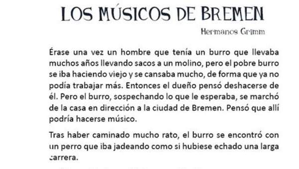 Los músicos de Bremen Los músicos de Bremen