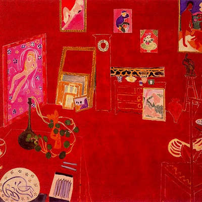 Estudio rojo de Henri Matisse Estudio rojo de Henri Matisse