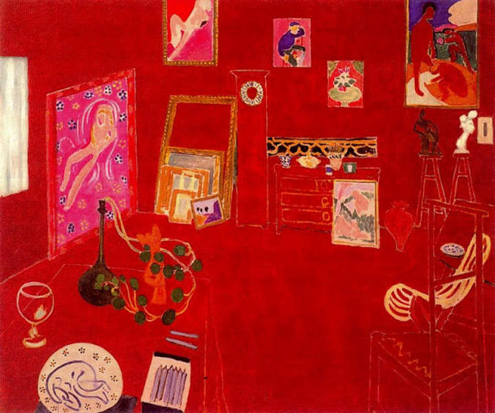 Estudio rojo de Henri Matisse Estudio rojo de Henri Matisse