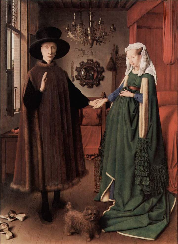 Matrimonio Arnolfini de Jan Van Eyck Matrimonio Arnolfini de Jan Van Eyck
