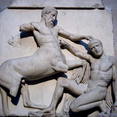 Metopa Partenón Metopa Partenón