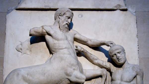 Metopa Partenón Metopa Partenón