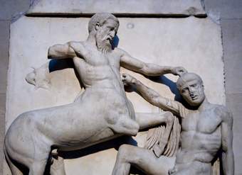 Metopa Partenón Metopa Partenón