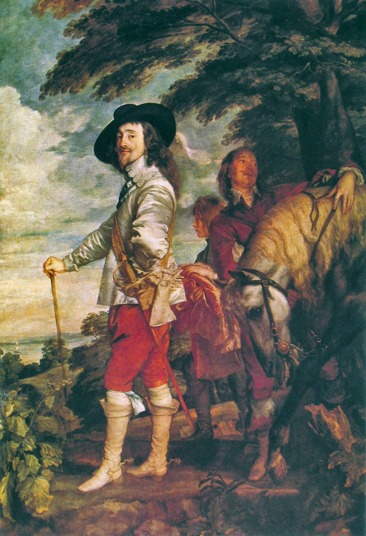 Retrato de Carlos I de Van Dyck Retrato de Carlos I de Van Dyck
