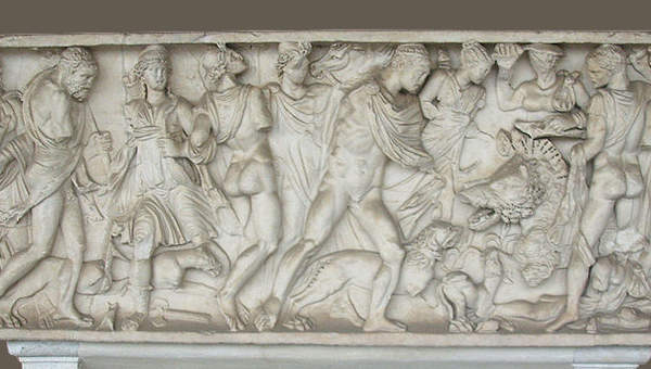 Sarcófago Romano en Pisa Sarcófago Romano en Pisa