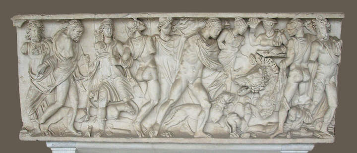 Sarcófago Romano en Pisa Sarcófago Romano en Pisa