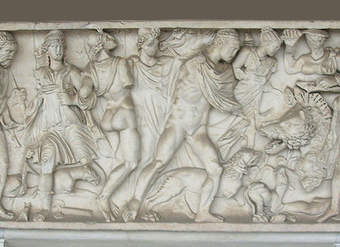 Sarcófago Romano en Pisa Sarcófago Romano en Pisa