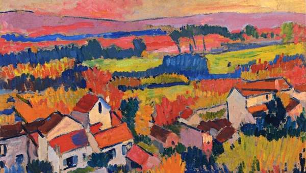 Paisaje de André Derain Paisaje de André Derain