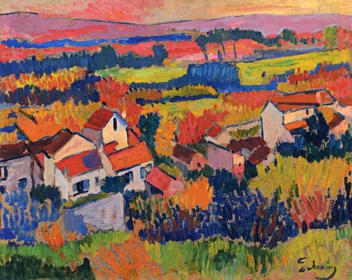 Paisaje de André Derain Paisaje de André Derain