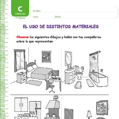 El uso de distintos materiales El uso de distintos materiales