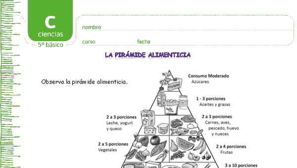 Pirámide alimenticia Pirámide alimenticia
