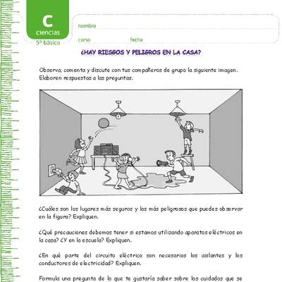 Riesgos y peligros en casa Riesgos y peligros en casa