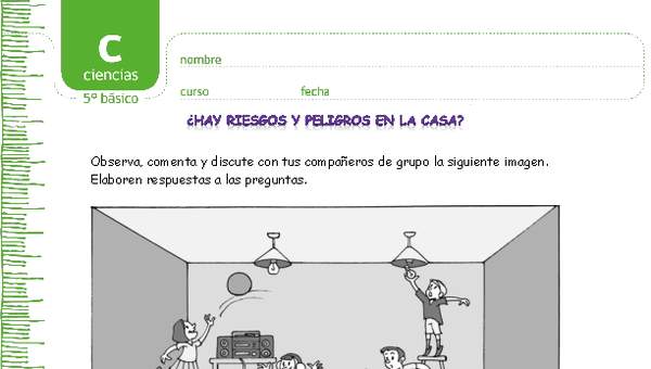 Riesgos y peligros en casa Riesgos y peligros en casa