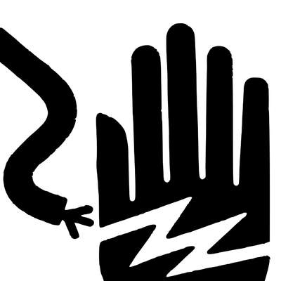 Señal de peligro de descarga eléctrica Señal de peligro de descarga eléctrica