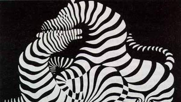 Zebra de Victor Vasarely Zebra de Victor Vasarely