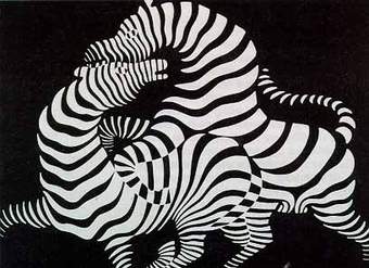 Zebra de Victor Vasarely Zebra de Victor Vasarely