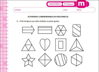 Comprendiendo las fracciones (I) Comprendiendo las fracciones (I)