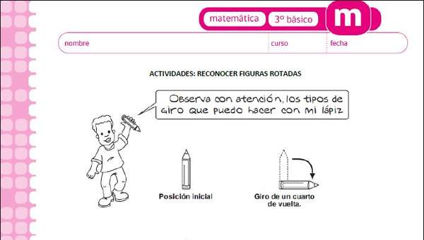 Reconocer figuras rotadas Reconocer figuras rotadas