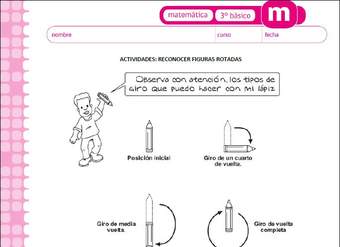 Reconocer figuras rotadas Reconocer figuras rotadas