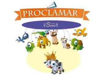 Afiche de vocabulario: proclamar Afiche de vocabulario: proclamar