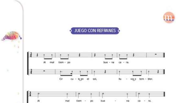 Juego con refranes Juego con refranes