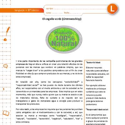 Engaño verde Engaño verde