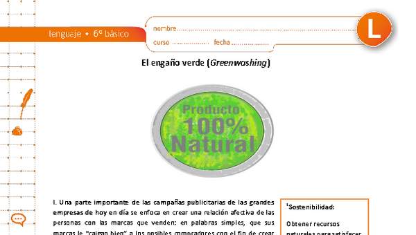 Engaño verde Engaño verde