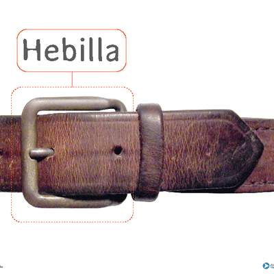 Afiche de vocabulario: hebilla Afiche de vocabulario: hebilla