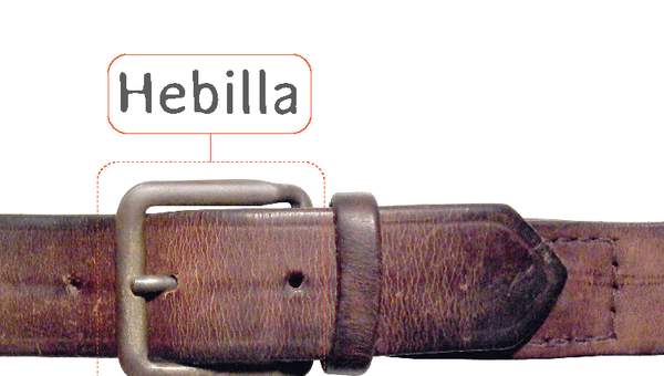 Afiche de vocabulario: hebilla Afiche de vocabulario: hebilla