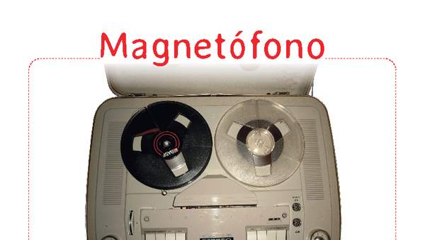 Afiche de vocabulario: magnetófono Afiche de vocabulario: magnetófono