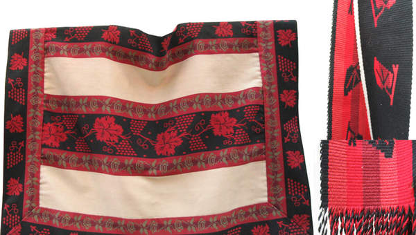 Manta y faja de huaso de Doñihue Manta y faja de huaso de Doñihue