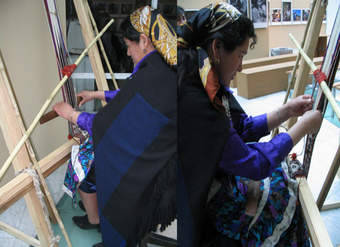 Tejedoras mapuche Tejedoras mapuche