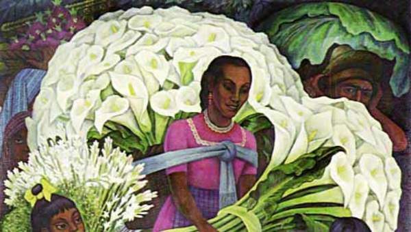 Vendedora de flores de Diego Rivera Vendedora de flores de Diego Rivera