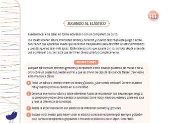 Jugando al elástico Jugando al elástico