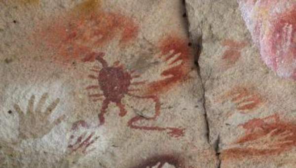 Pintura rupestre, Patagonia Pintura rupestre, Patagonia