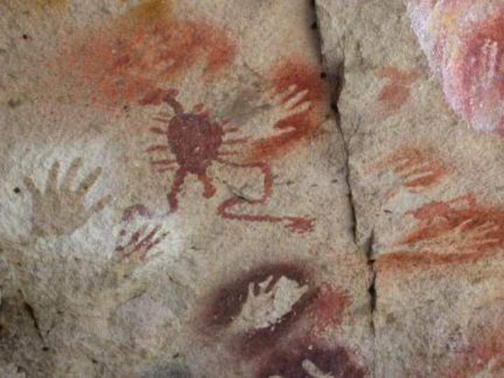 Pintura rupestre, Patagonia Pintura rupestre, Patagonia