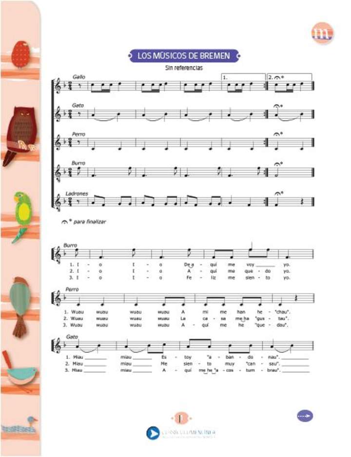 Los músicos de Bremen Los músicos de Bremen